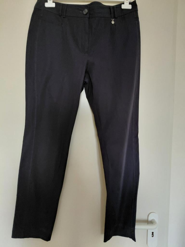 Broek van Gerry Weber 44, Blauw, Maat 42/44 (L), Ophalen of Verzenden, Zo goed als nieuw