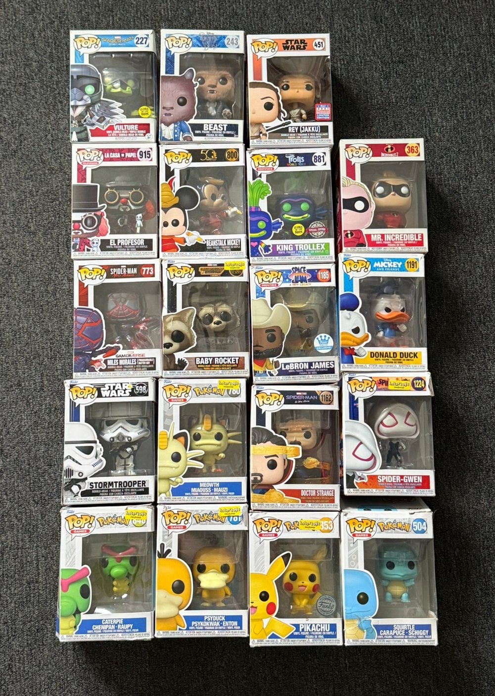 19x  funko pops, Ophalen of Verzenden, Gebruikt