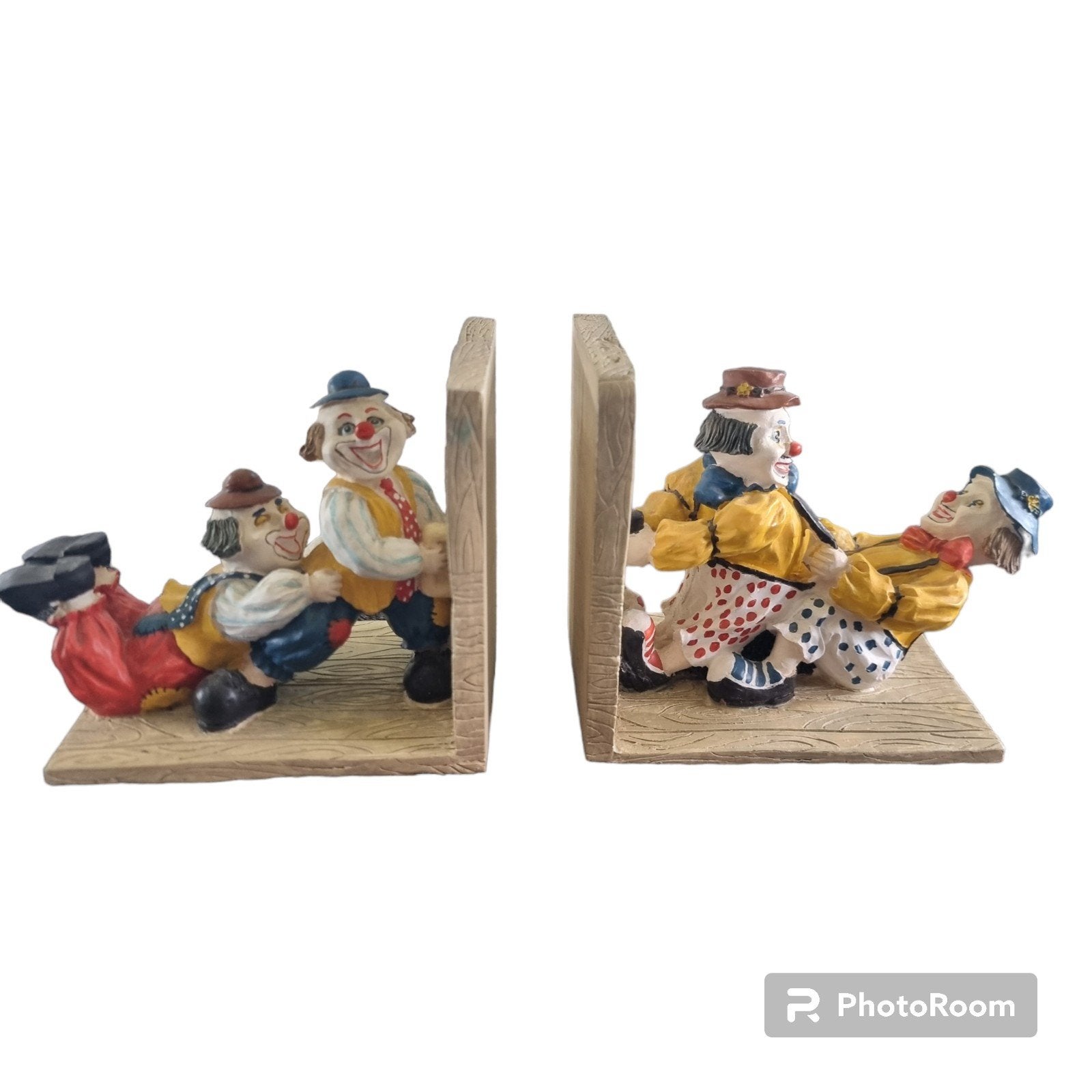Set Clown boekensteunen, Ophalen of Verzenden, Overige typen