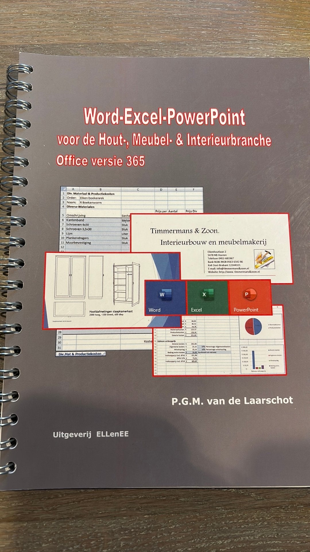 Word, Excel, PowerPoint voor de hout-, meubel- & interieurbr, Ophalen of Verzenden, Zo goed als nieuw, Overige niveaus, Nederlands