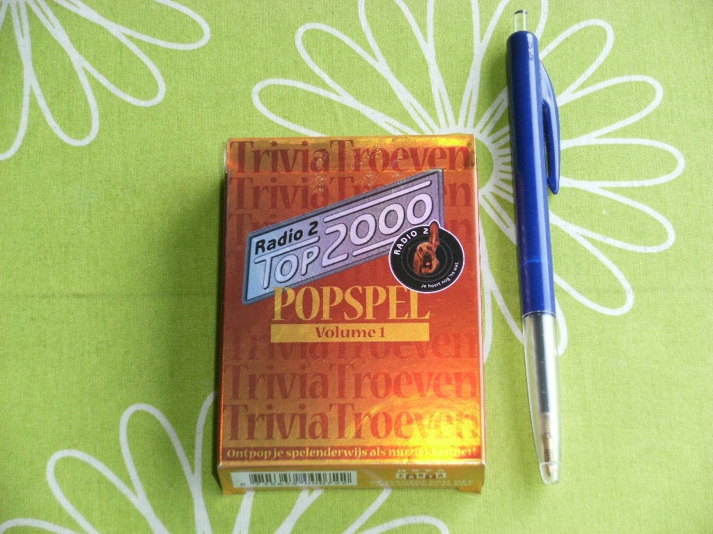 Top 2000 Popspel - ontpop je spelenderwijs als muziekkenner, Een of twee spelers, Ophalen of Verzenden, Zo goed als nieuw