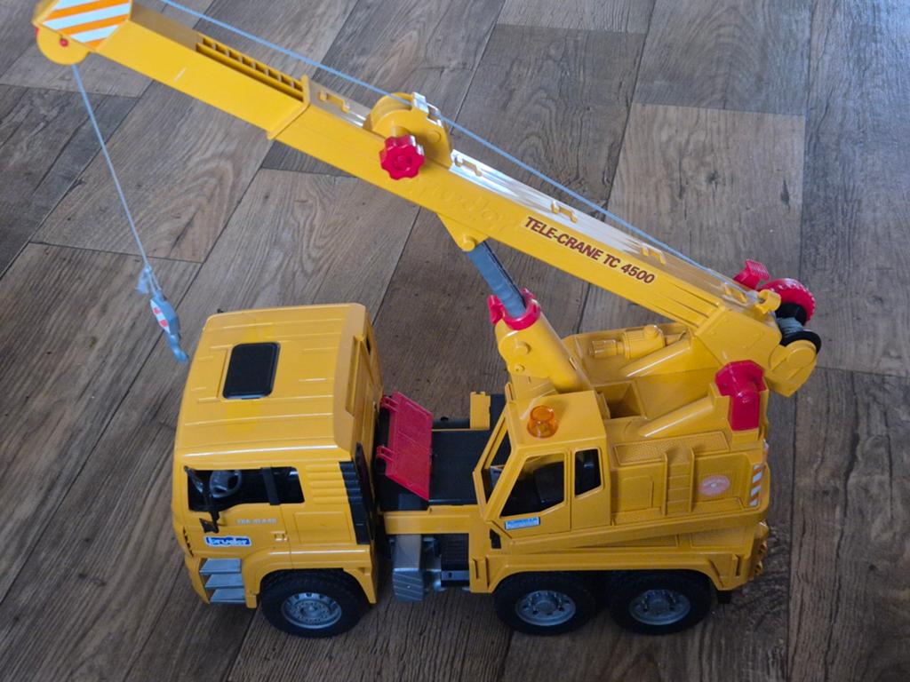 Bruder Telekraan TC 4500 - Speelgoedkraan, Ophalen of Verzenden, Gebruikt