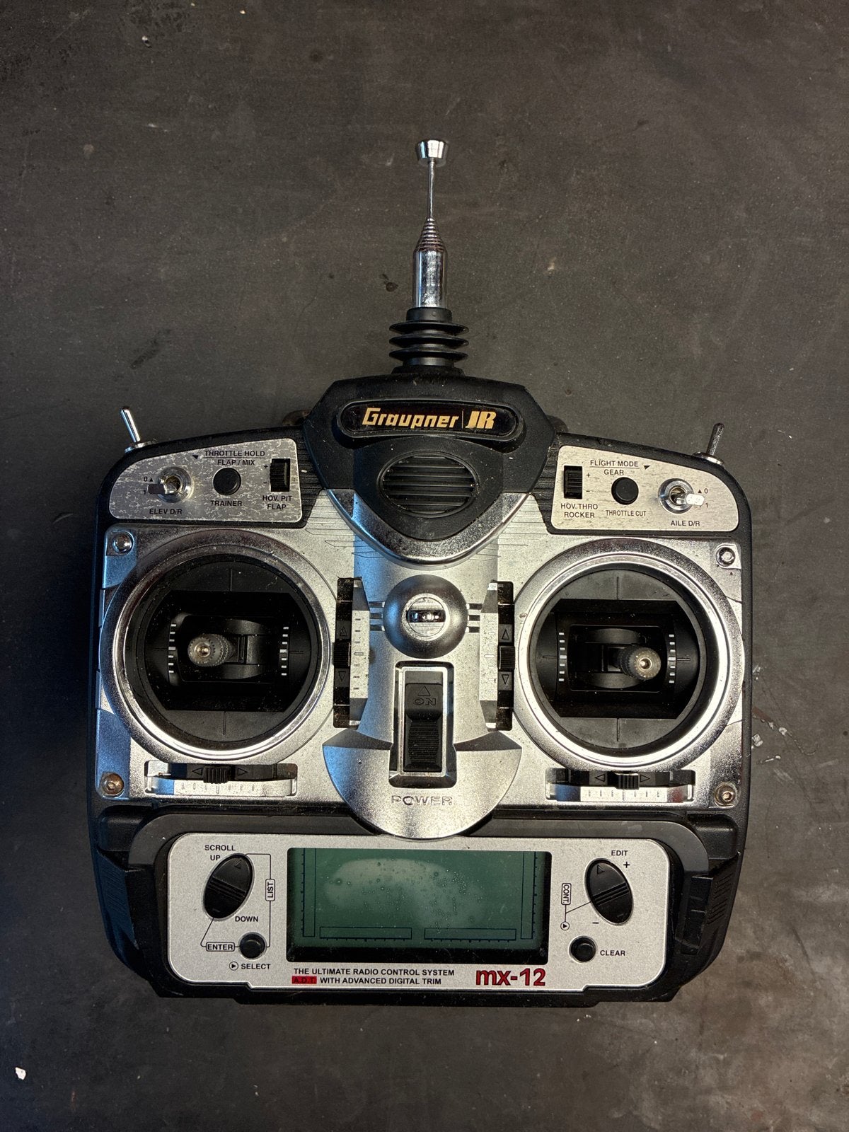 Graupner JR mx-12 FM 35 afstandsbediening, Ophalen of Verzenden, Gebruikt