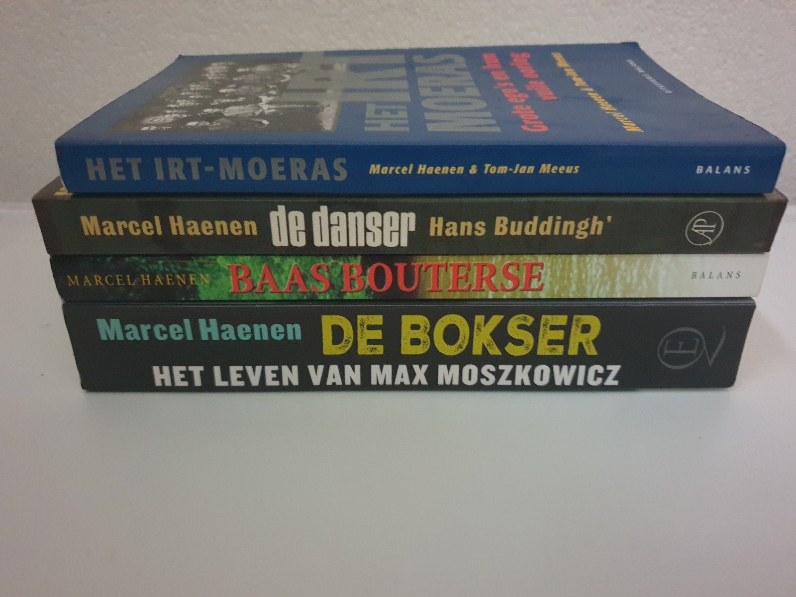 Boeken Marcel Haenen Het IRT-Moeras, De Danser, Baas Bouter, Ophalen of Verzenden, Gelezen, Marcel Haenen