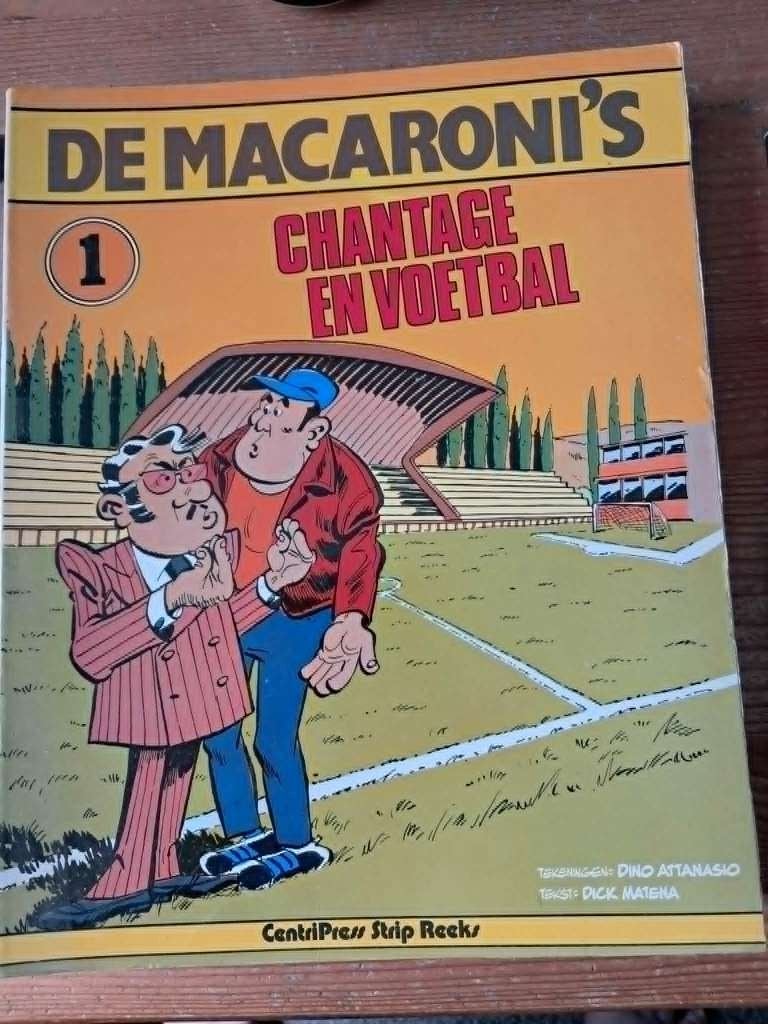 De macaroni's, Meerdere stripboeken, Ophalen, Gelezen, Dick Matena