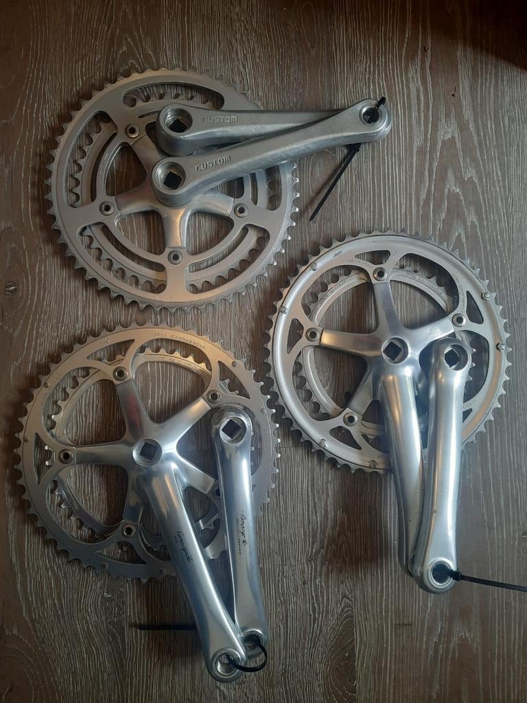 Retro cranksets Campagnolo/SR Custom, Fietsen en Brommers, Fietsonderdelen, Ophalen of Verzenden, Stuur