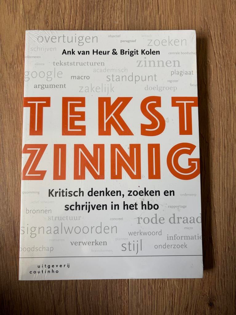Tekstzinnig - Nieuw boek, nog in plastic verpakt, Boeken, Ophalen of Verzenden, Alpha, Nieuw, HBO