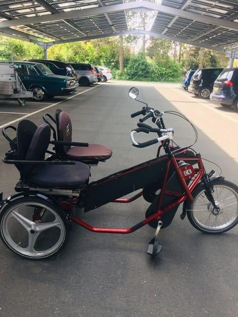 PF Mobility Side by Side Duofiets Elektrisch, Fietsen en Brommers, Fietsen | Driewielfietsen, Verzenden