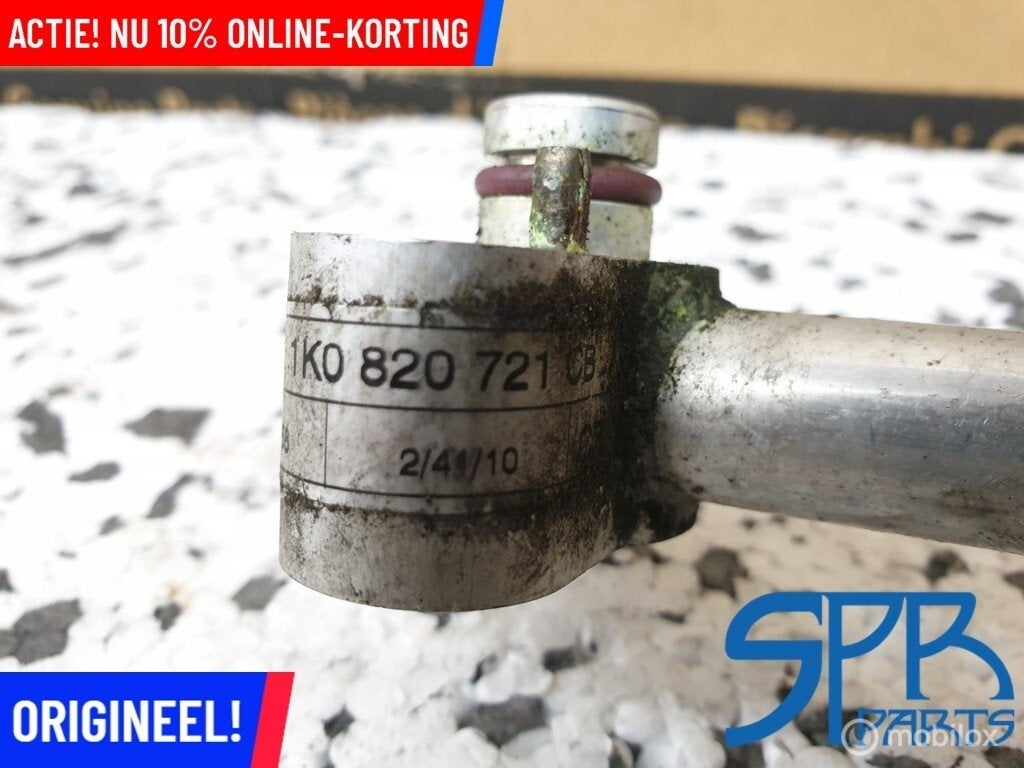 Aircoleiding GOLF 6 VI 5 V TOURAN SCIROCCO VAG 1K0820721CB, Gebruikt, Volkswagen, Ophalen of Verzenden, Volkswagen
