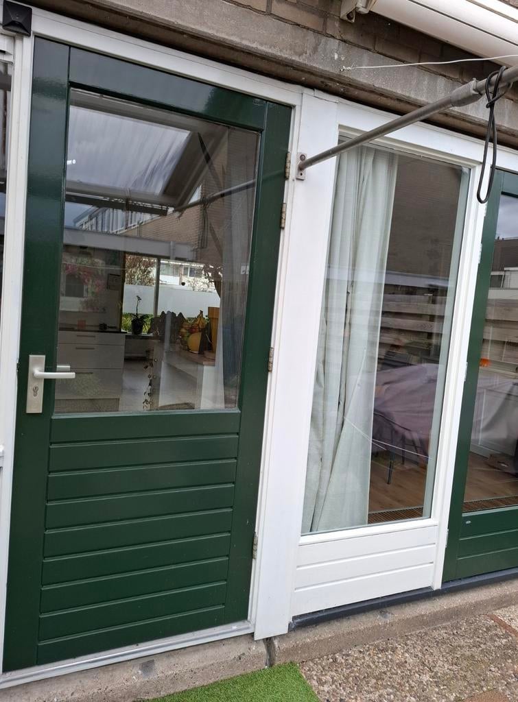 Achterdeur. Afhalen op 11, 12 of 13 mei, Ophalen, Gebruikt, 80 tot 100 cm, Buitendeur