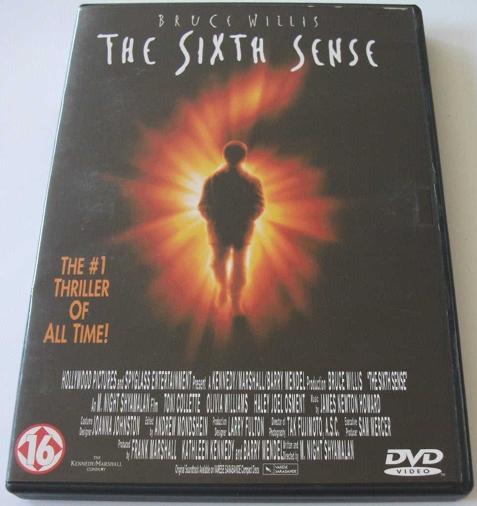 Dvd *** SIXTH SENSE *** M. Night Shyamalan Collection, Cd's en Dvd's, Vanaf 16 jaar, Ophalen of Verzenden, Zo goed als nieuw, Bovennatuurlijke thriller