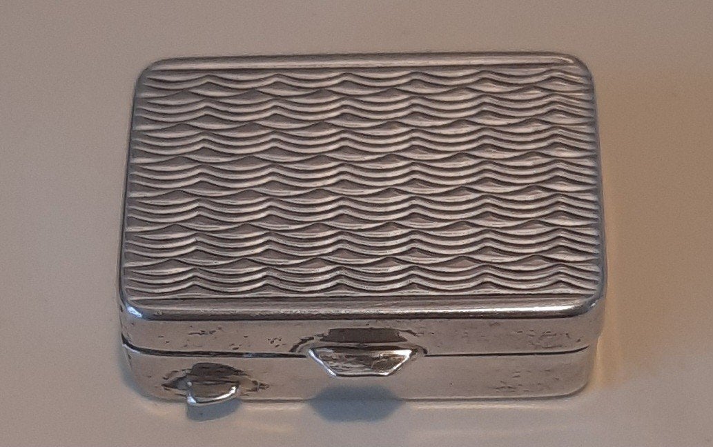 Zilver  Pillendoosje, Verzenden, Zilver