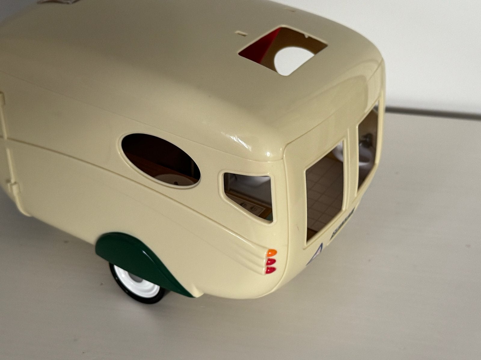 Sylvanian Families Caravan met complete inrichting, Ophalen of Verzenden, Gebruikt, Jongen of Meisje