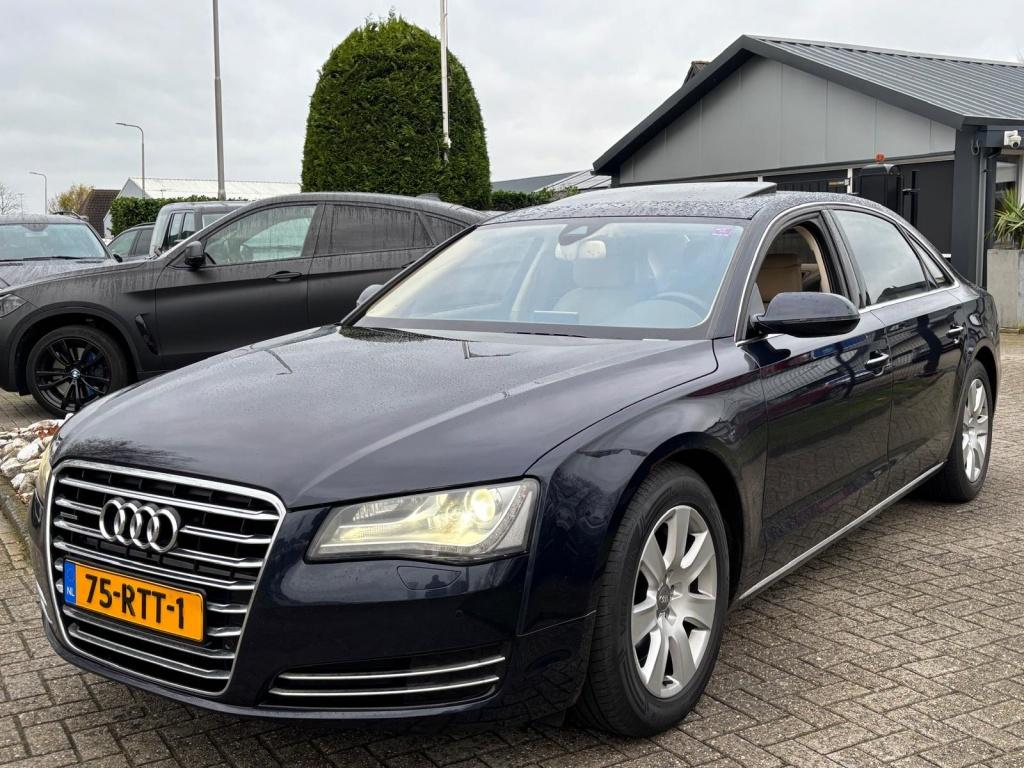 Audi A8 3.0 V6 Benzine Quattro 2011 Lang Schuifdak VOL, Auto's, Audi, Bedrijf, Te koop, A8, ABS, Achteruitrijcamera, Airbags, Airconditioning