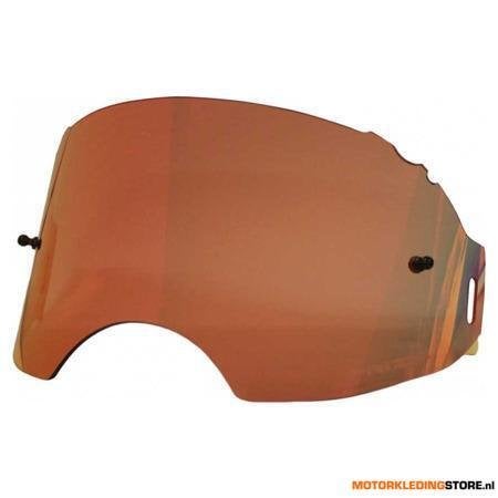 Oakley Losse lens Airbrake MX - Prizm Torch Iridium, Rood, Motoren, Kleding | Motorkleding, Ophalen of Verzenden, Nieuw met kaartje