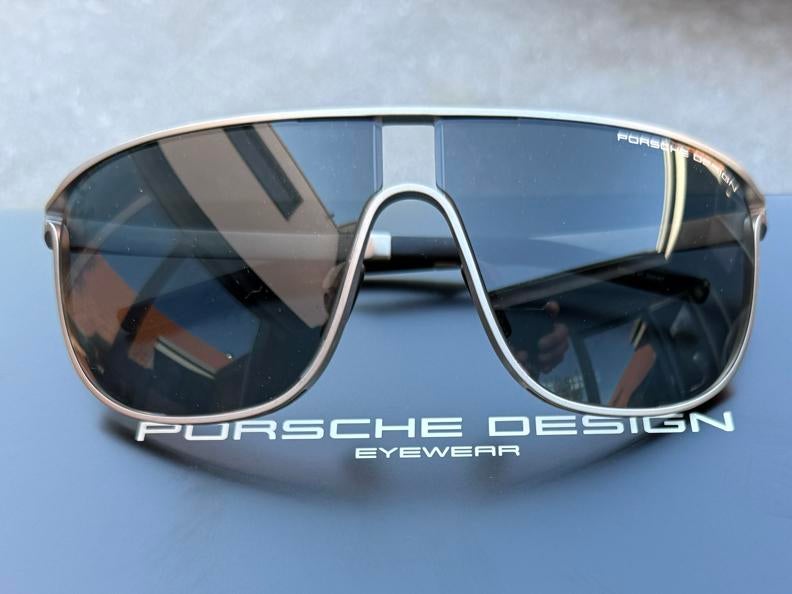 Titanium Porsche Design P8663 Zonnebril - Nooit Gedragen, Overige merken, Zonnebril, Nieuw, Ophalen of Verzenden