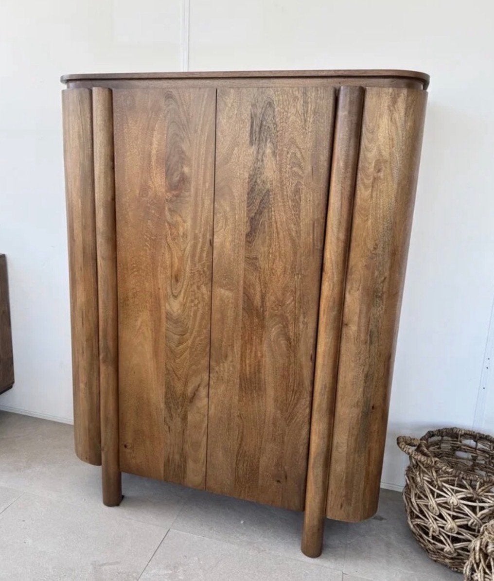 Magazijn Leegverkoop | Opbergkast Salano | Massief Mangohout, Nieuw, Ophalen of Verzenden, Info@wkhome.nl, Argonweg 20-22 Amersfoort