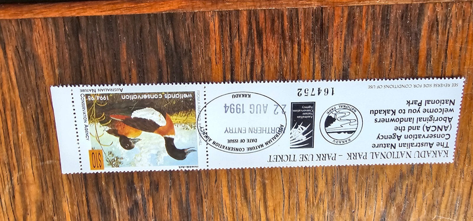 toegangskaartje Australian