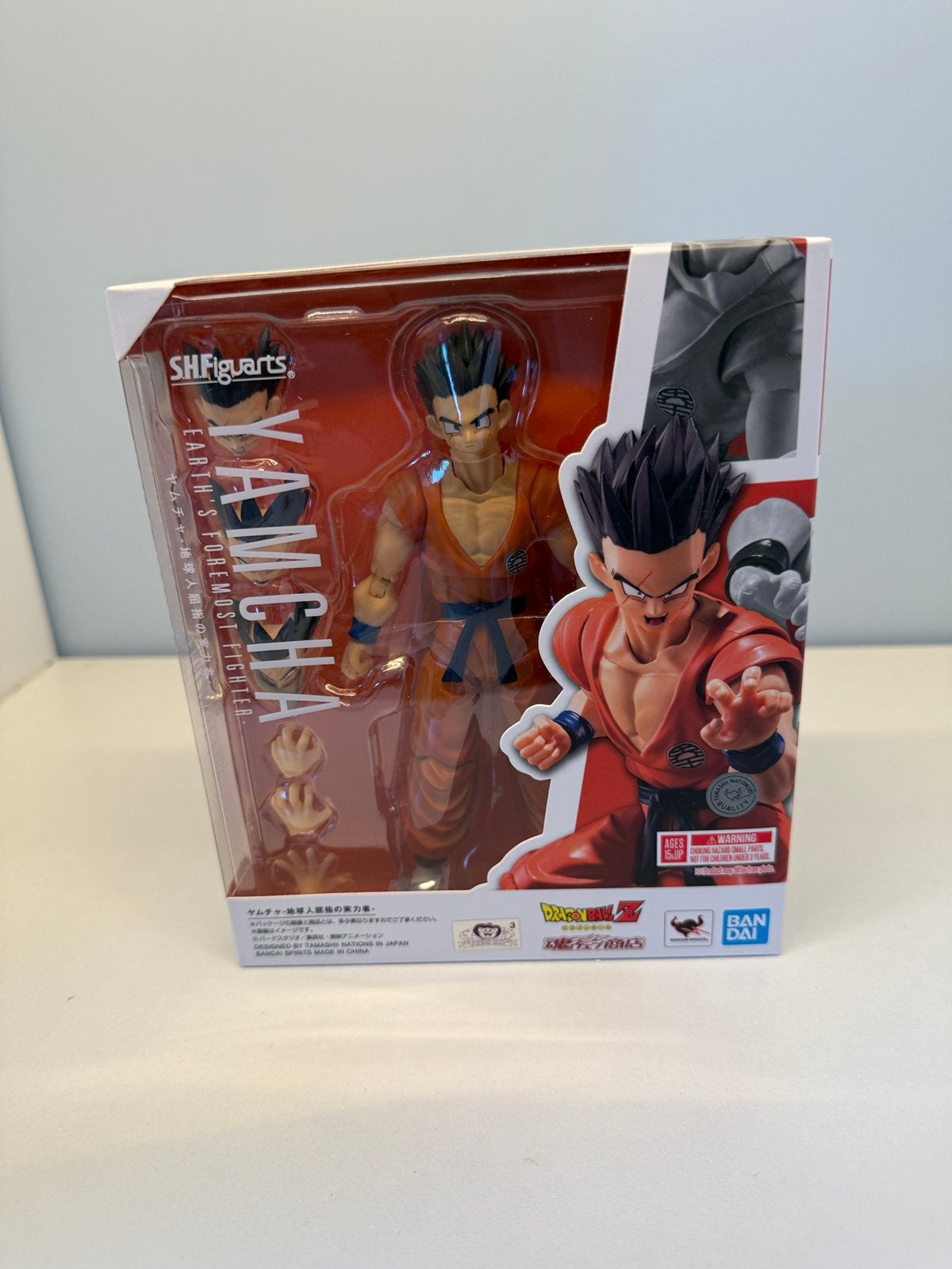 S.H. Figuarts Dragon Ball Z | Yamcha Earths Foremost Fighter, Ophalen of Verzenden, Nieuw