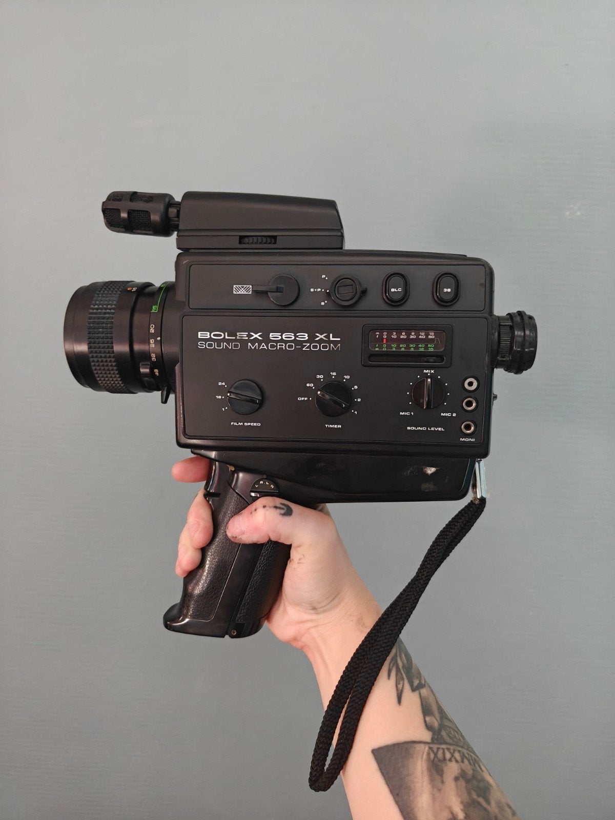 Bolex 563 XL Sound Macro-Zoom Super 8 Camera met toebehoren, Overige merken, Gebruikt, Overige soorten, Camera