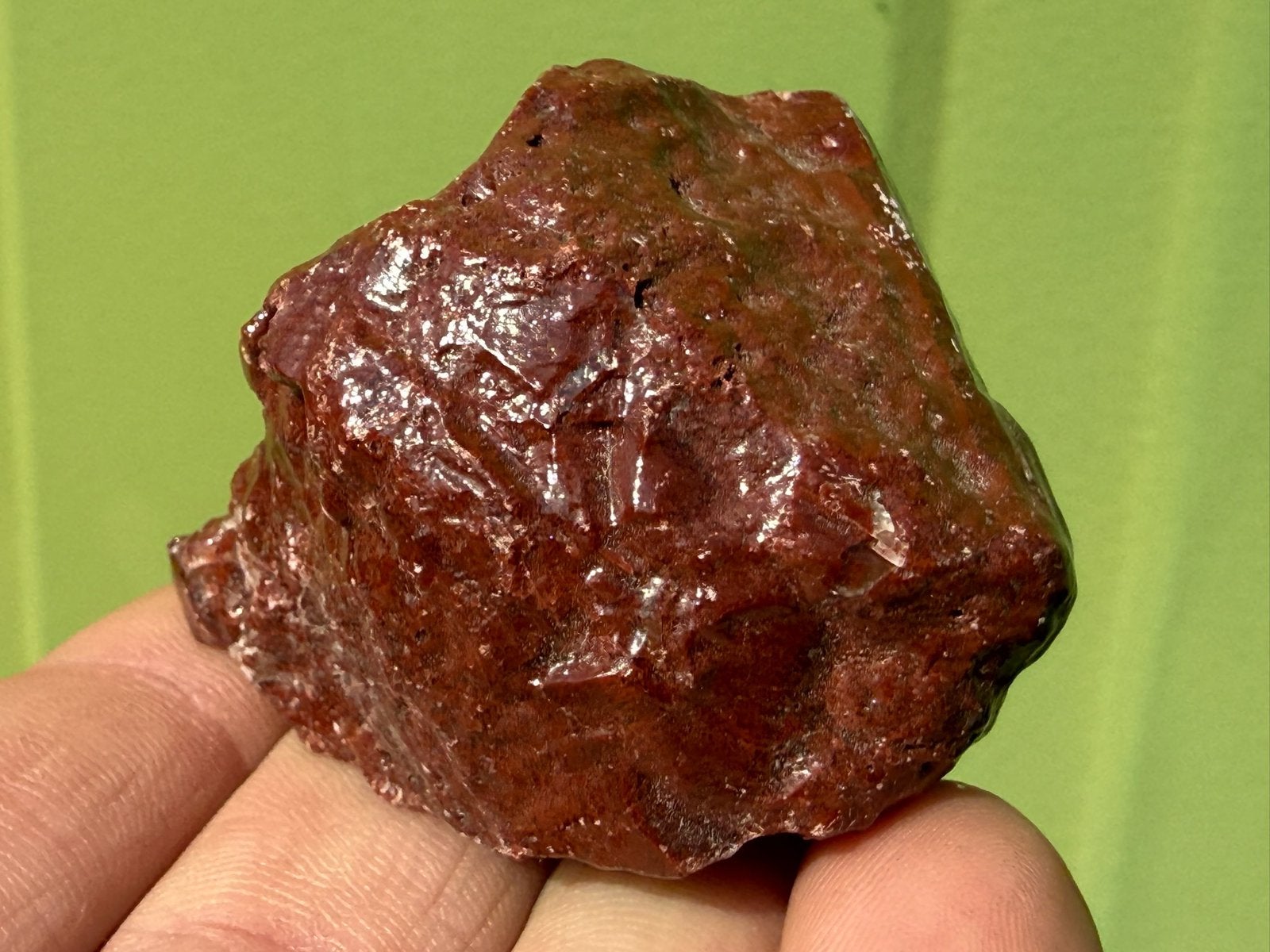 Rode calciet uit Mexico mineralen A, Ophalen of Verzenden, Mineraal