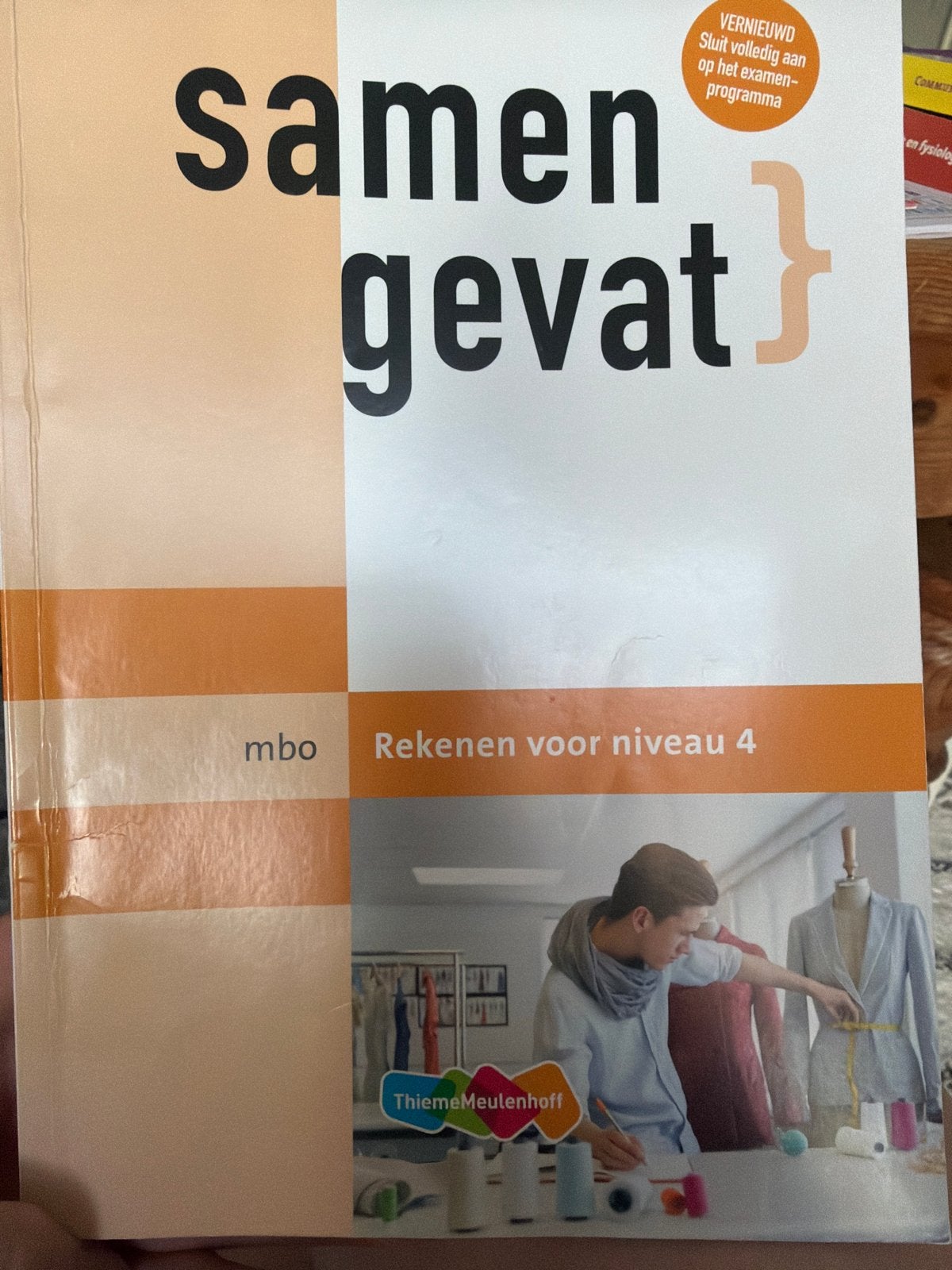 Samengevat MBO Rekenen voor niveau 4 - Thiemo Meulenhoff, Ophalen of Verzenden, Zo goed als nieuw, Overige niveaus, Overige vakken