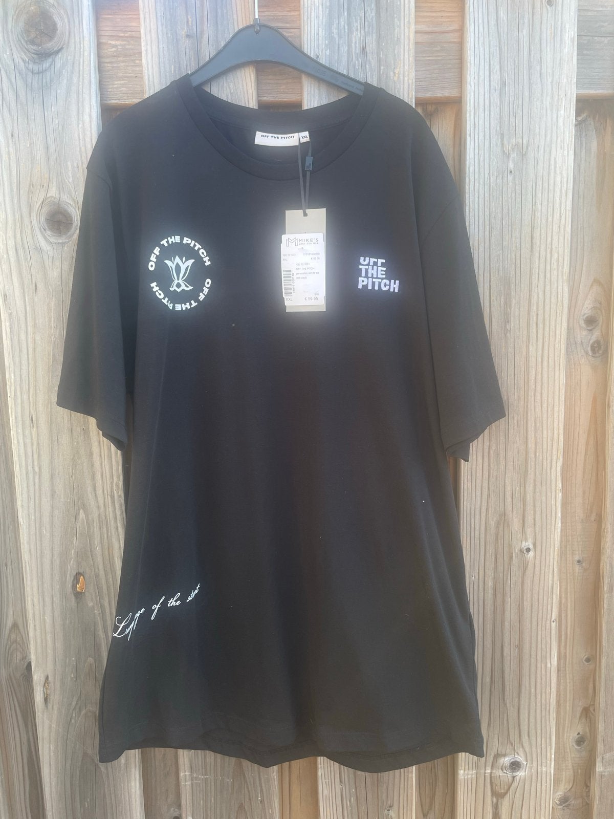 OFF THE PITCH Generation Slim Fit T-shirt XXL, Ophalen of Verzenden, Nieuw, Maat 56/58 (XL), Zwart