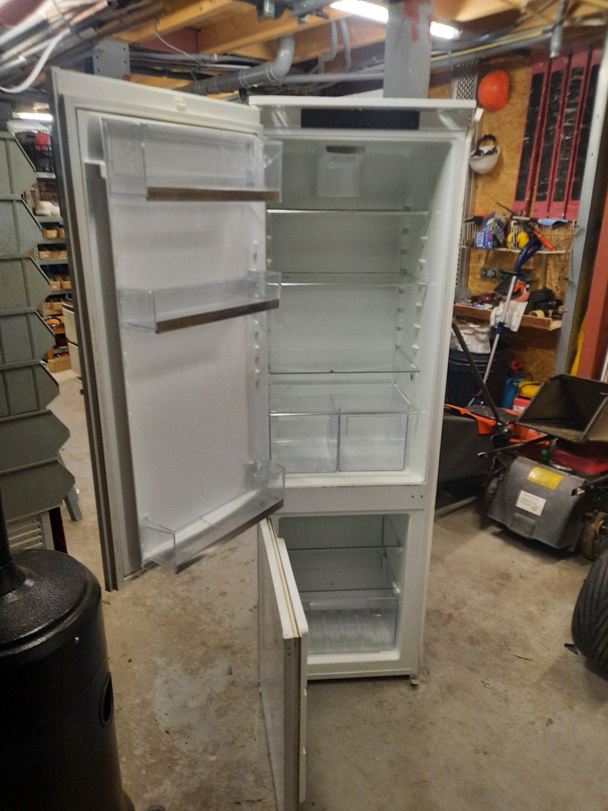 Ikea koelkast vriezer kan ook inbouw., Witgoed en Apparatuur, Ophalen, 200 liter of meer, Met aparte vriezer, 160 cm of meer