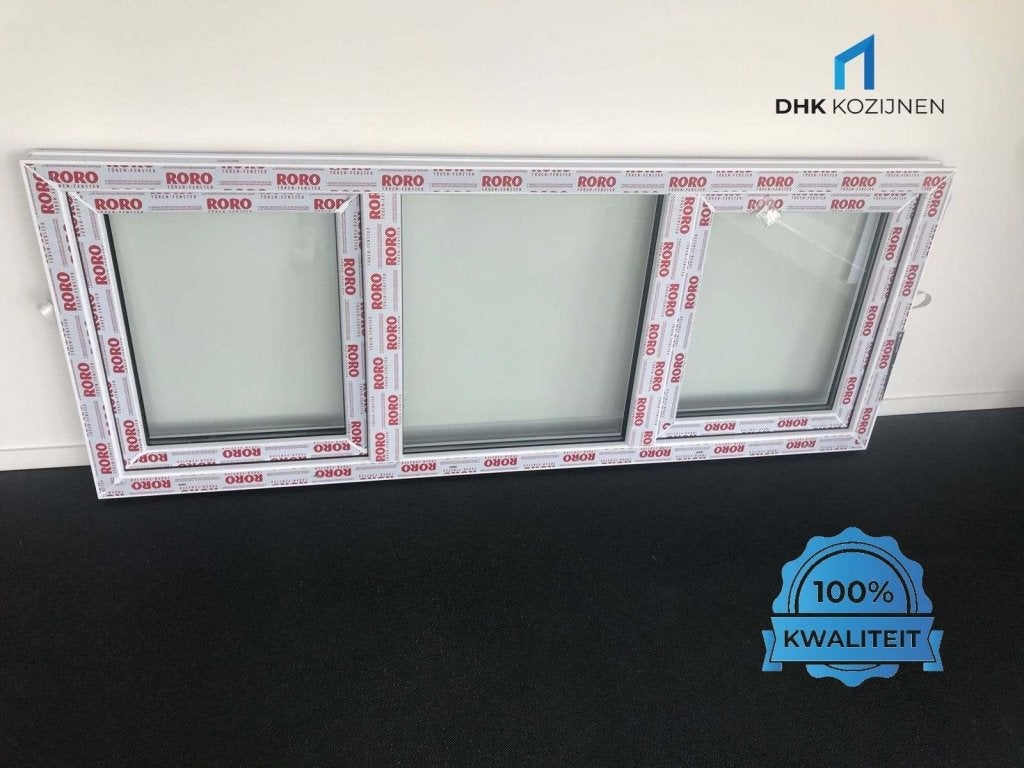 200x80 KUNSTSTOF DK-V-DK KOZIJN met AANSLAG