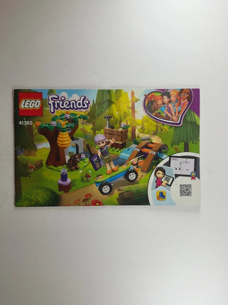 LEGO Friends 41363 (Instructions) Mia's Forest Adventure, Gebruikt, Lego, Overige typen, Friends
