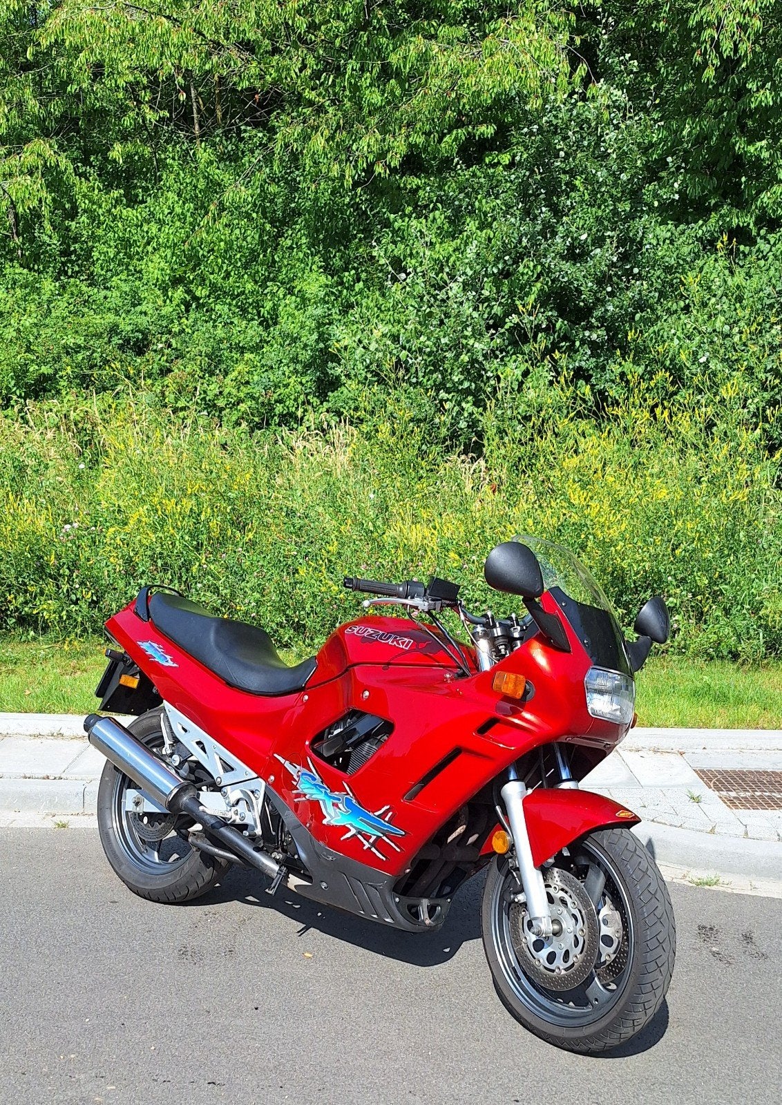 Youngtimer Suzuki GSX-F 750, LSL ombouw., 750 cc, 4 cilinders, Motorrijbewijs A, Gebruikt