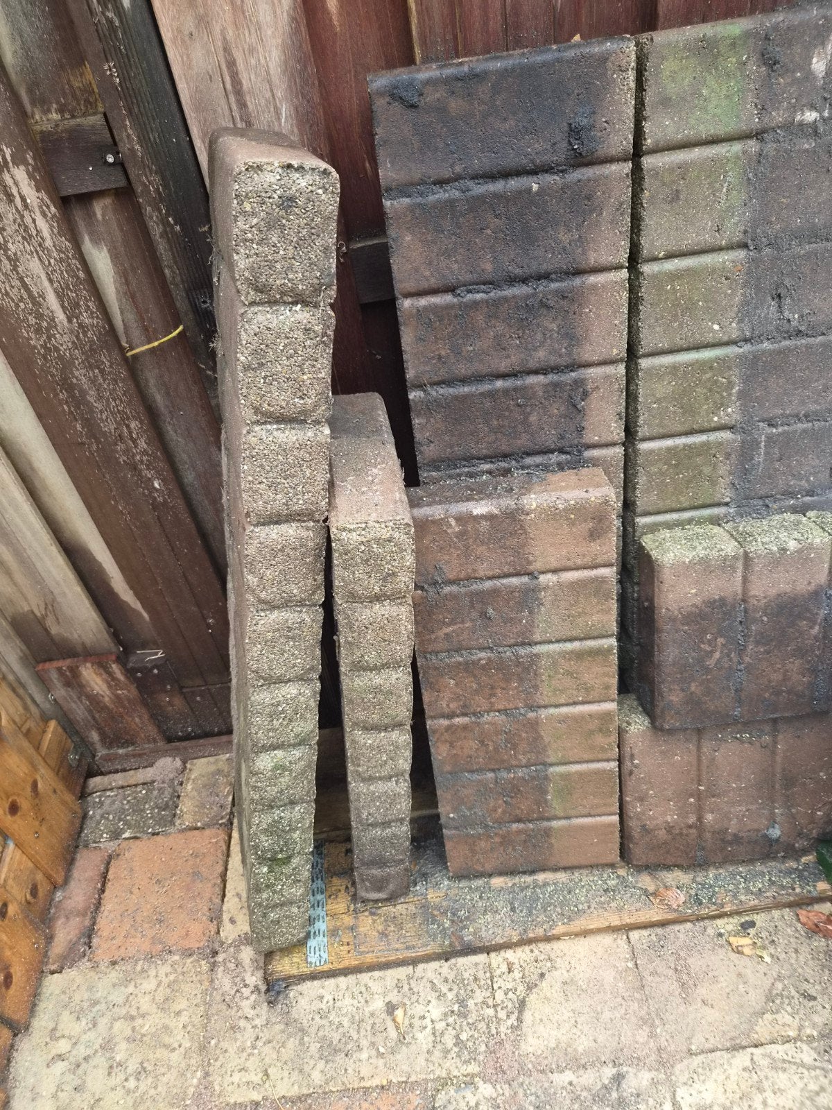 gratis betonnen tuin rand, Tuin en Terras, Ophalen, Gebruikt, Beton, Overige typen