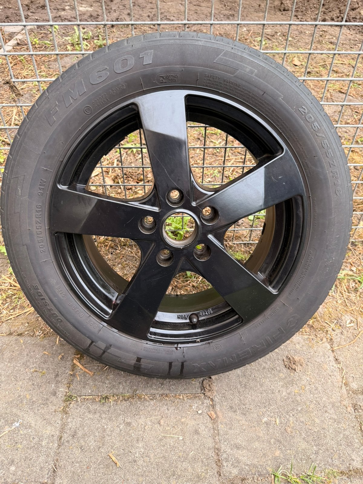 4x dezent velgen 112x5 zo goed als nieuw 16 inch, Auto-onderdelen, Ophalen, 16 inch, 205 mm, Zomerbanden