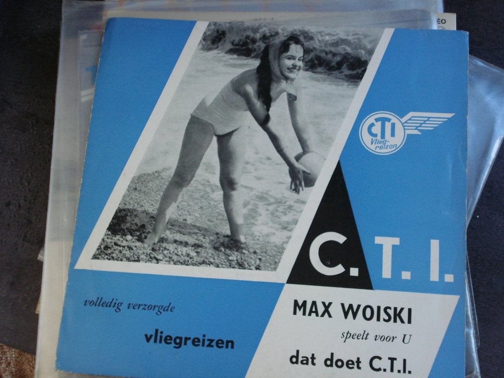 Max Woiski speelt de calypso voor u   dat doet C.T.I., Latin en Salsa, Ophalen of Verzenden, Zo goed als nieuw, Beschermende buitenhoes