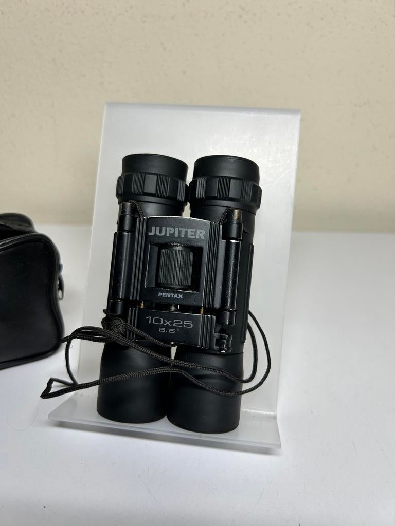 Pentax Jupiter 10x25 verrekijker, Audio, Tv en Foto, Optische apparatuur | Verrekijkers, Gebruikt, Dakkant (recht), Ophalen of Verzenden
