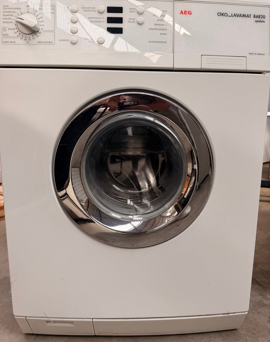 AEG ÖKO_LAVAMAT 86820 Wasmachine - Overcompleet, Ophalen, Gebruikt, Voorlader, Wolwasprogramma