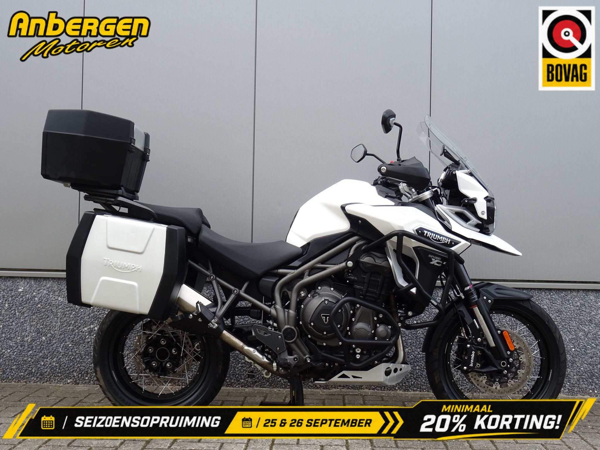 Triumph TIGER EXPLORER XCX (bj 2017), Toermotor, 1200 cc, Gebruikt, Bedrijf