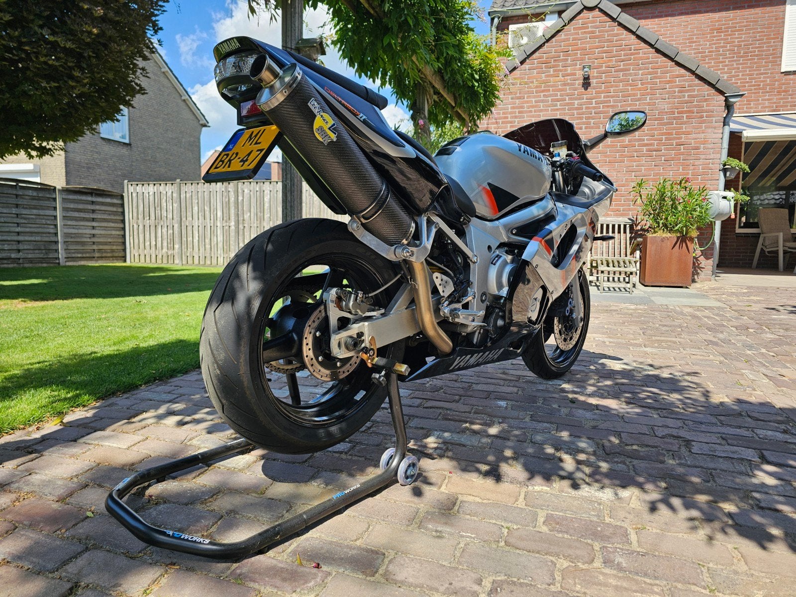 Yamaha YZF-R6 1999 (LEES BESCHRIJVING AUB)), Sportuitlaat, 4 cilinders, Motorrijbewijs A, Gebruikt