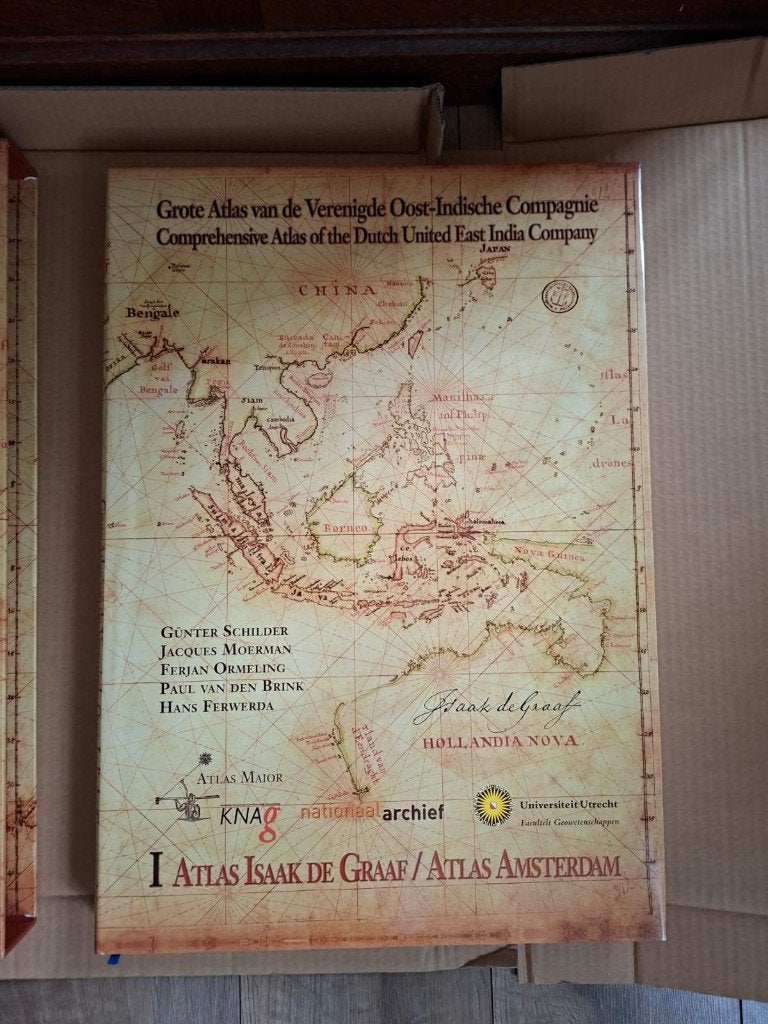 Facsimile Atlas van Isaak de Graaf – Atlas Amsterdam, Boeken, Ophalen, Overige atlassen, Zo goed als nieuw, 1800 tot 2000