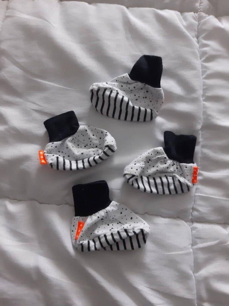 ZGAN Hema babyslofjes Mt 0-3 mnd -- 0,50 cent per paar, Kinderen en Baby's, Babykleding | Schoentjes en Sokjes, Slofjes, Jongetje of Meisje