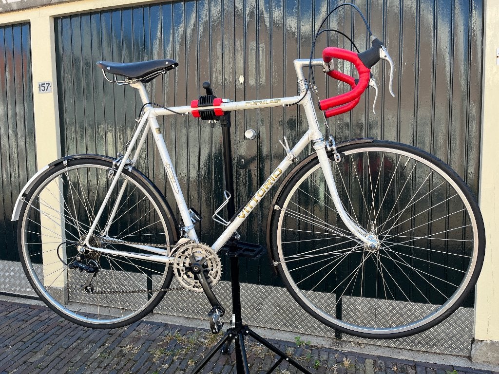 Vittorio Populair racefiets, Fietsen en Brommers, Fietsen | Racefietsen, 28 inch, Gebruikt, Staal, 15 tot 20 versnellingen