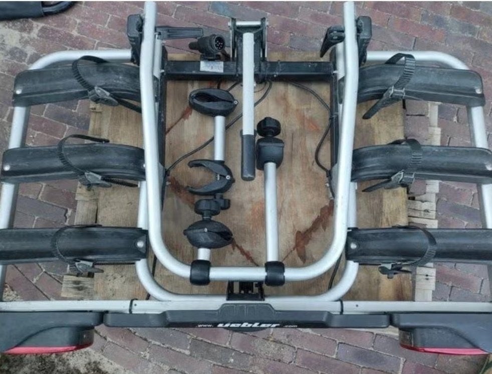 Uebler P32 fietsendrager, Ophalen, 3 fietsen of meer, Gebruikt, Trekhaakdrager