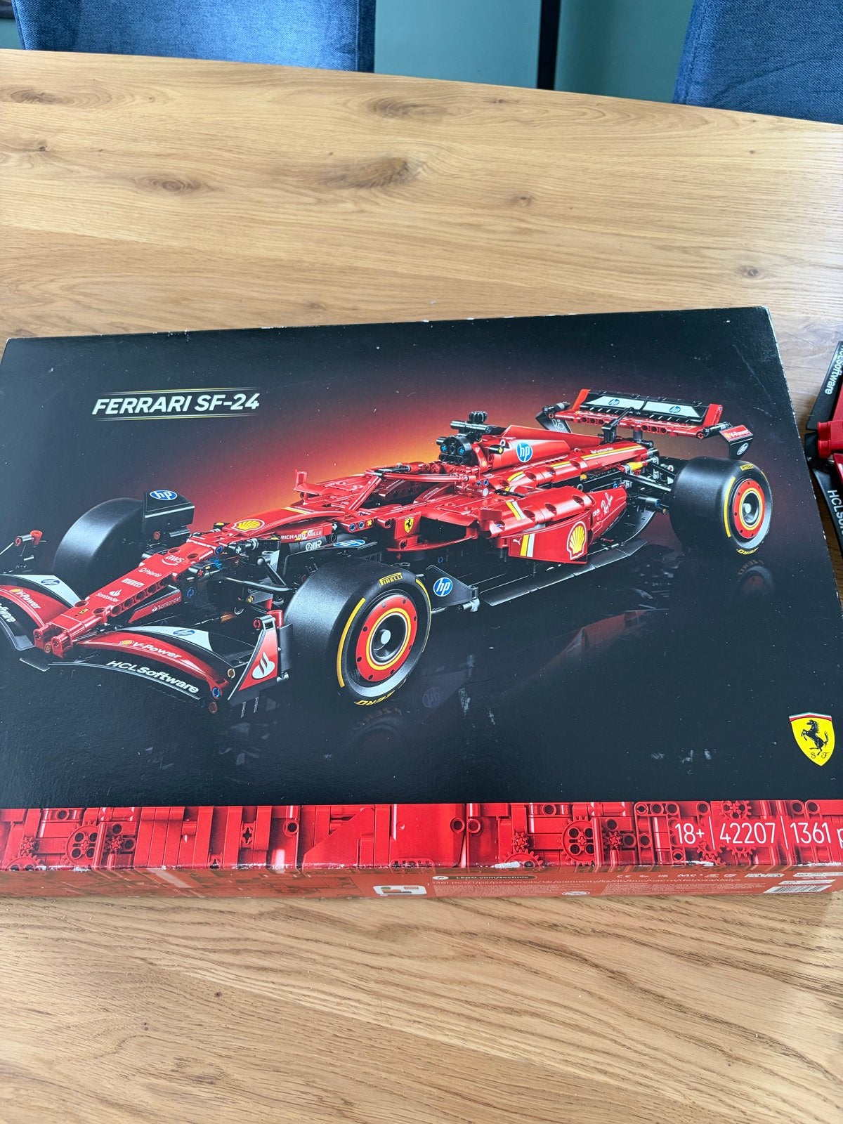 LEGO Technic Ferrari SF-24 Formule 1 Raceauto, Ophalen, Zo goed als nieuw, Overige merken