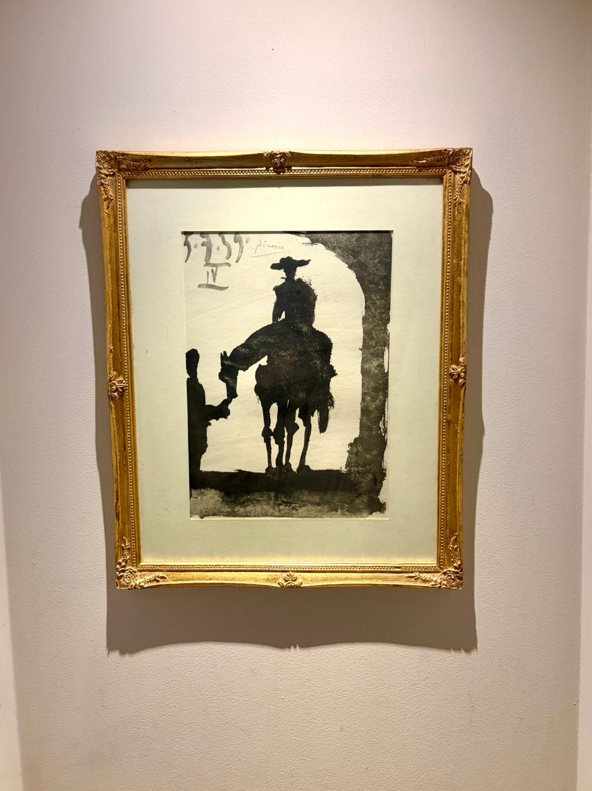 Picasso lithograaf (gesigneerd), Antiek en Kunst, Ophalen, Lithografie