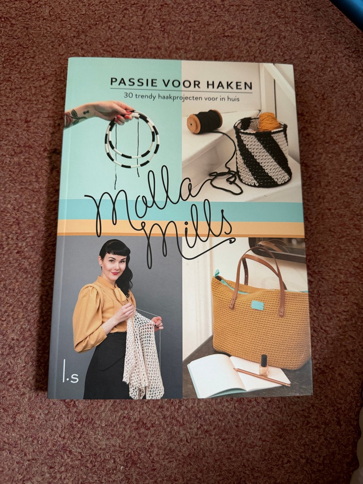 Passie voor Haken: 30 trendy haakprojecten voor in huis, Ophalen of Verzenden, Zo goed als nieuw, Breien en Haken