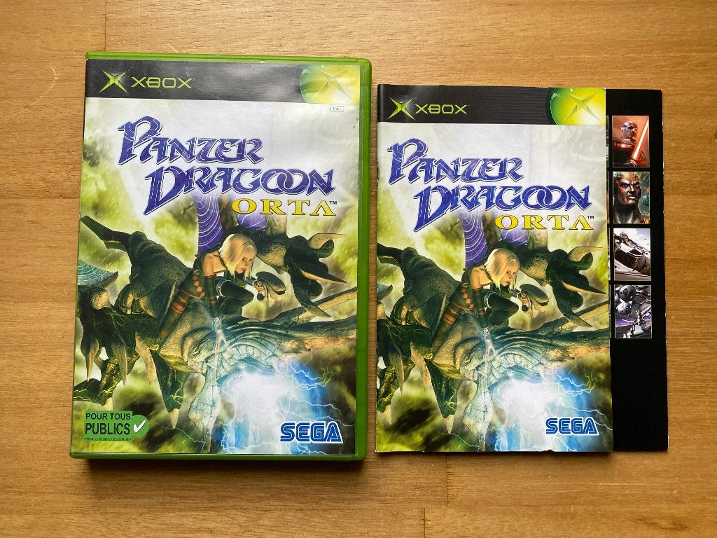 panzer dragoon orta xbox, Spelcomputers en Games, Games | Xbox Original, 1 speler, Racen en Vliegen, Ophalen of Verzenden, Zo goed als nieuw
