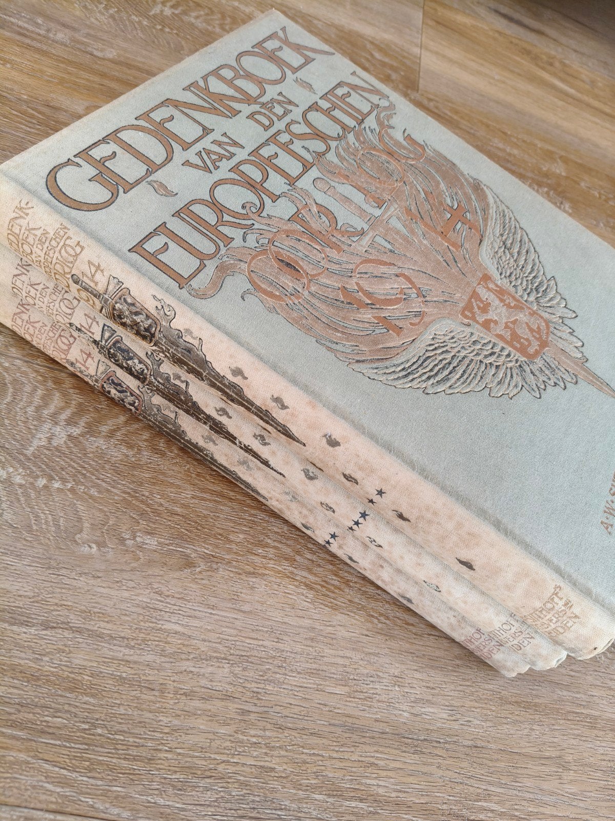 Gedenkboek van den Europeeschen Oorlog 1914-1919, Boeken, Algemeen, W.A.T. de Meester, Ophalen, Tweede Wereldoorlog