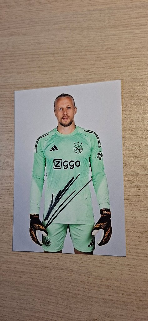 Foto met handtekening; Remko Pasveer # Ajax Amsterdam, Ophalen of Verzenden, Nieuw, Ajax, Overige typen