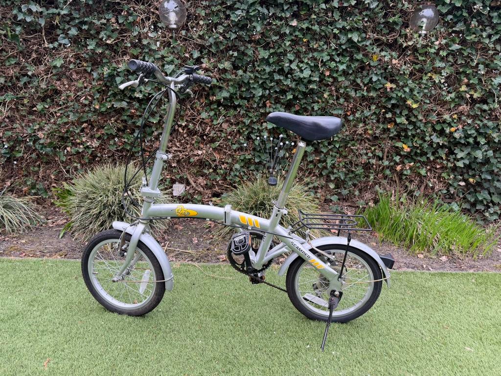 Vouwfiets IN PRIMA STAAT, 16 tot 18 inch, Versnellingen, Ophalen of Verzenden, Zo goed als nieuw