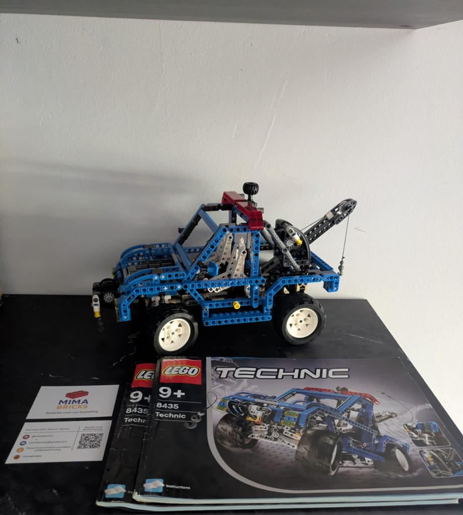 Lego Technic 8435 - Complete set, Overige merken, Aastvej 1, 7190 Billund, Denemarken, Ophalen of Verzenden, Support@lego.com